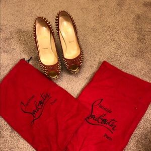 Christian Louboutin Red Bottoms Size 37
